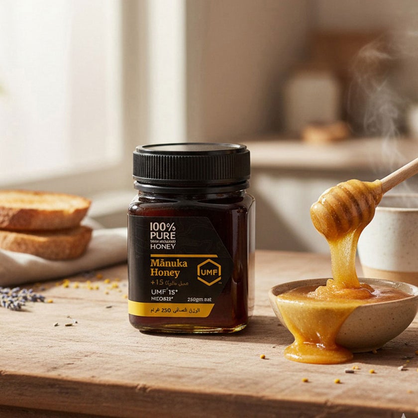 100% Pure New Zealand Manuka Honey UMF15+ MGO512+ 250g