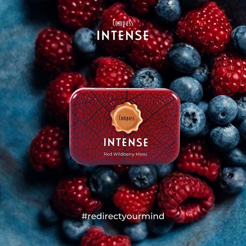 Compass Intense Red Wildberry Mints 20g