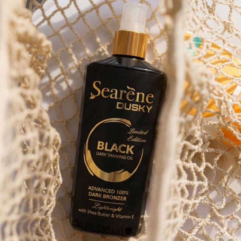 Searene Dusky Black Dark Tanning Oil 75ml, Dark Bronzer