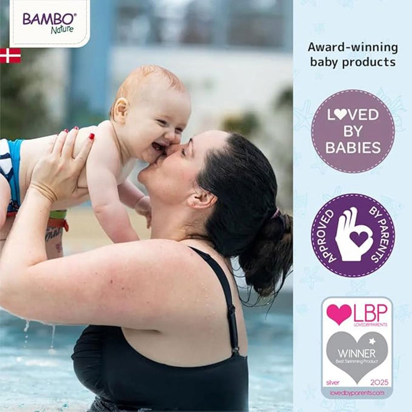 Bambo Nature Baby Swim Pants, Medium, 12+kg - Pack of 12's