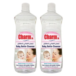Charmm Baby Bottle and Toy Cleanser 750ml, Pack of 2's