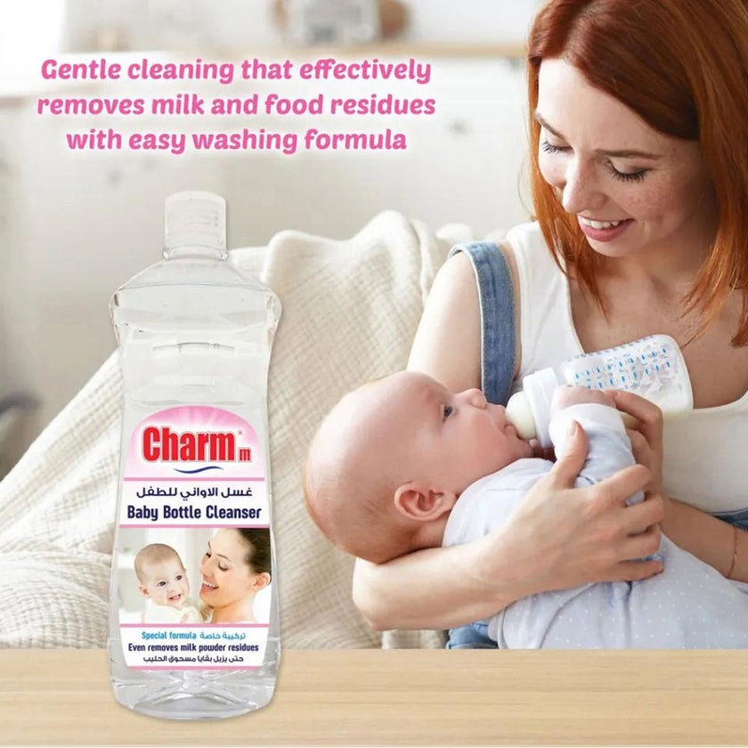 Charmm Baby Bottle and Toy Cleanser 750ml, Pack of 3's