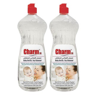 Charmm Baby Bottle and Toy Cleanser 1L, Pack of 2's