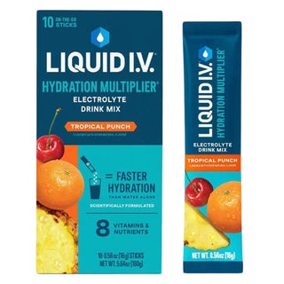 Liquid IV Hydration Multiplier Electrolytes Mix Tropical Punch 45g, Pack of 10's