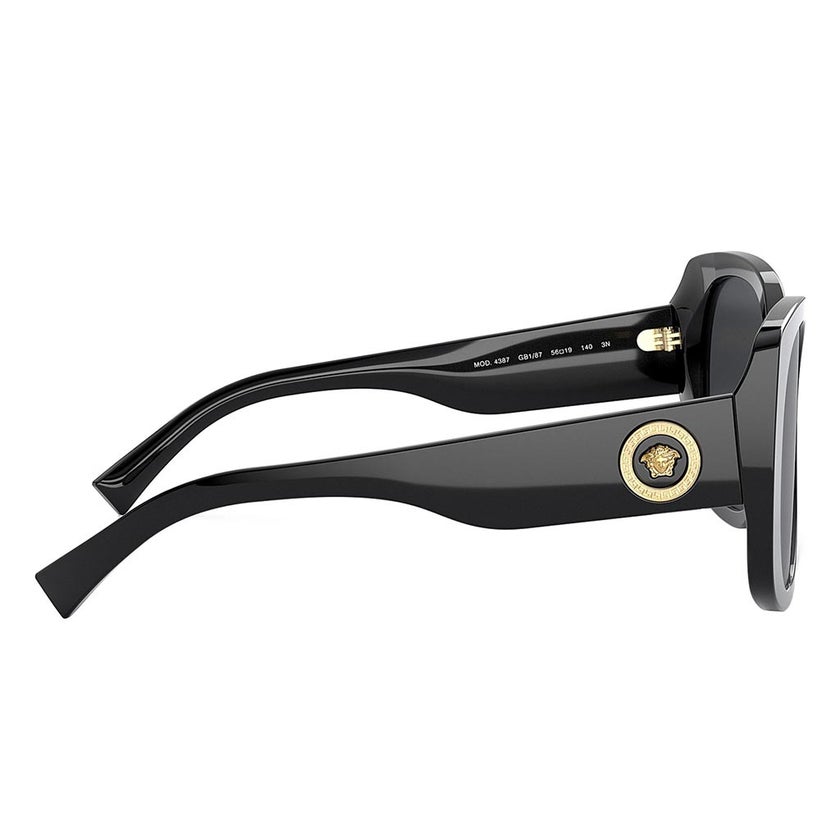 Versace Women's Sunglasses, Pillow Shape, Size 56 - GB1/87-0VE4387