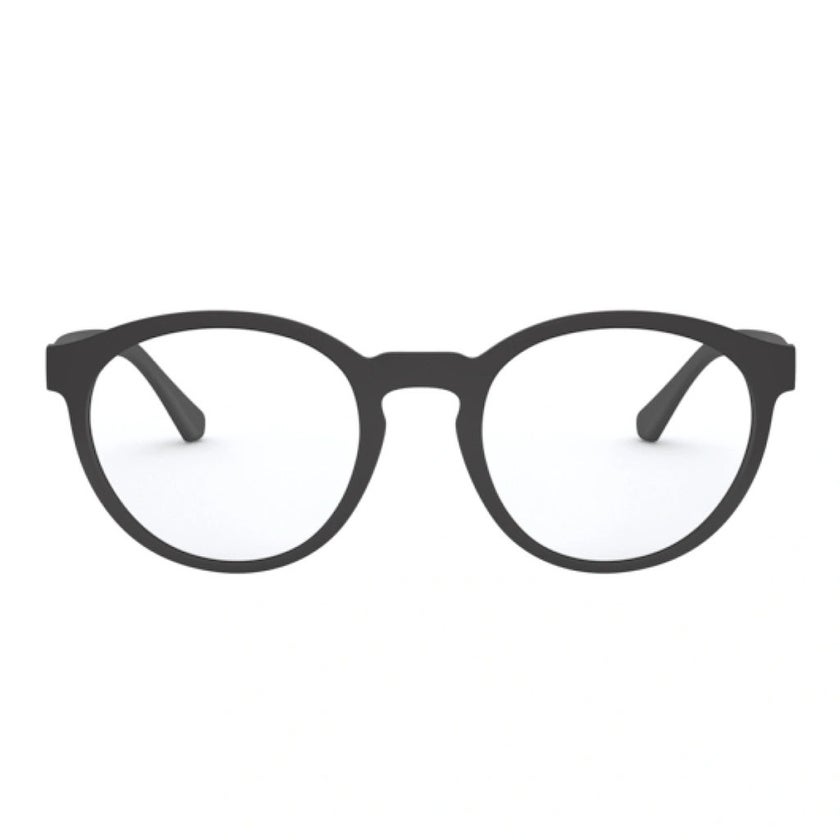 Emporio Armani Men's Optical Frames, Round Shape, Size 52 - 58011W-0EA4152