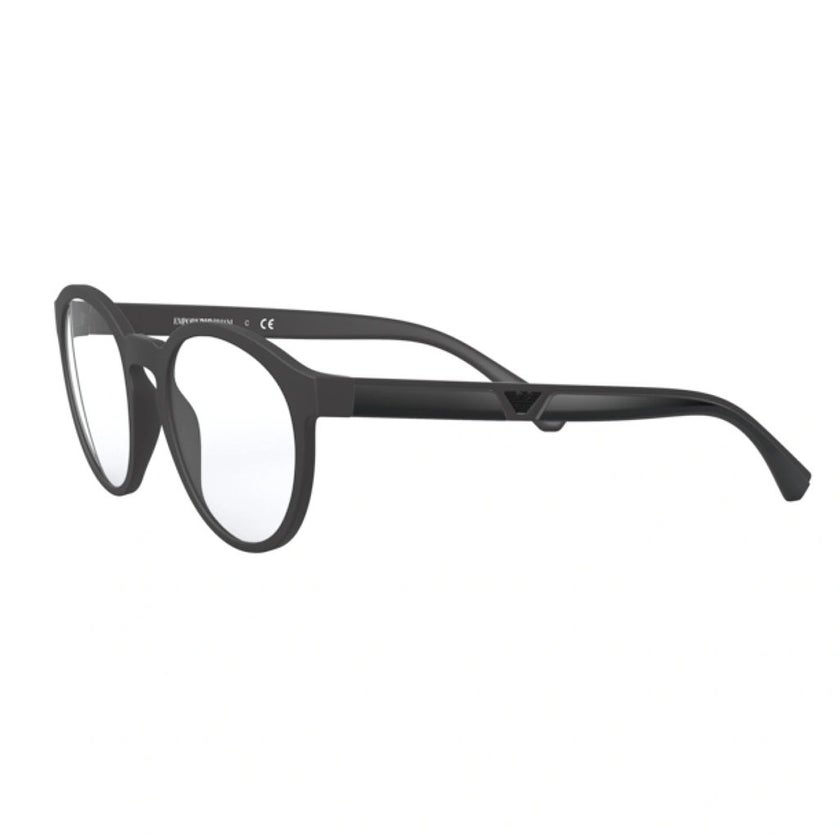 Emporio Armani Men's Optical Frames, Round Shape, Size 52 - 58011W-0EA4152