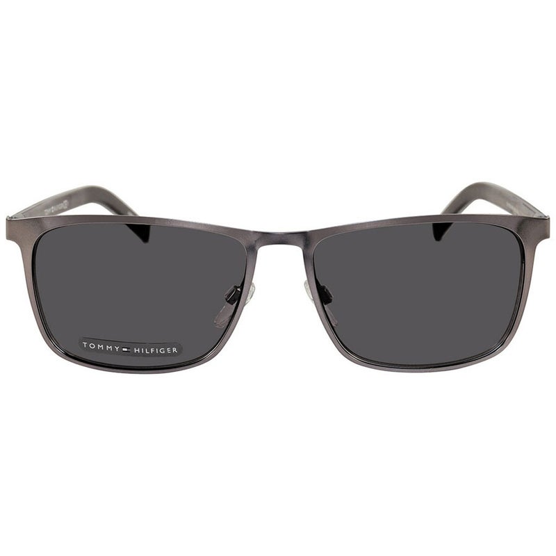 Tommy Hilfiger Men's Sunglasses, Rectangular Shape TH1716/S - Black