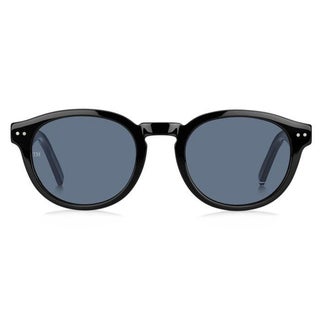 Tommy Hilfiger Unisex Sunglasses, Oval Shape TH1713/S - Blue Avio