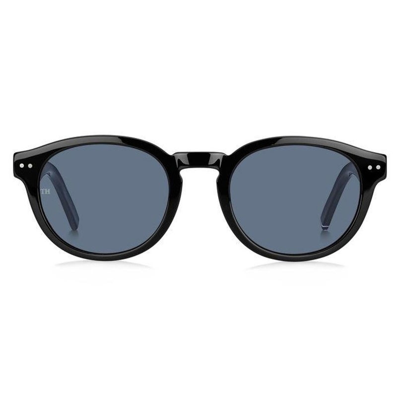Tommy Hilfiger Unisex Sunglasses, Oval Shape TH1713/S - Blue Avio
