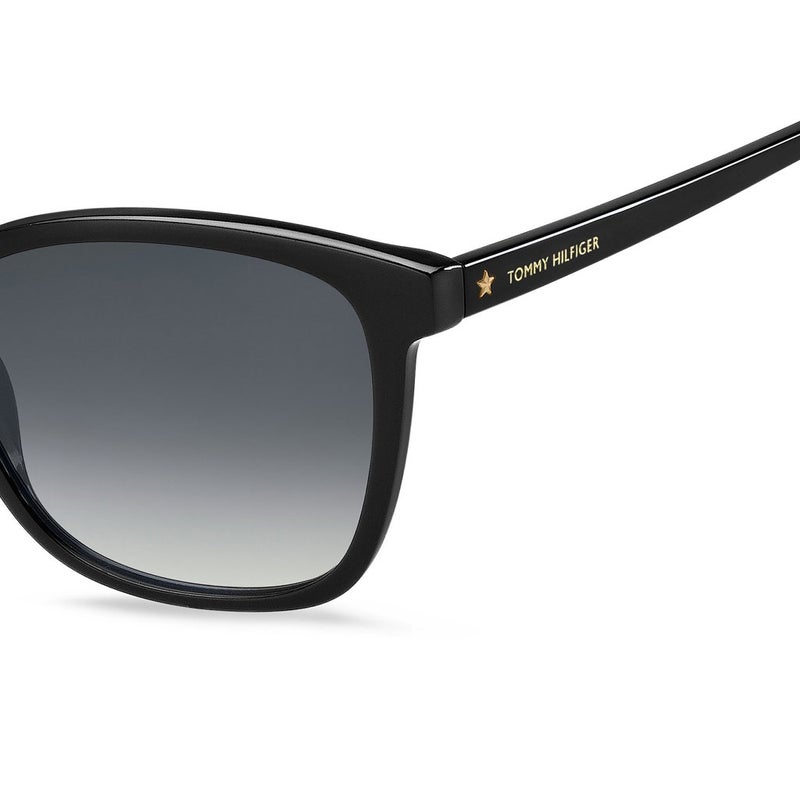 Tommy Hilfiger Woman's Sunglasses, Square Shape TH1723/S - Dark Gray