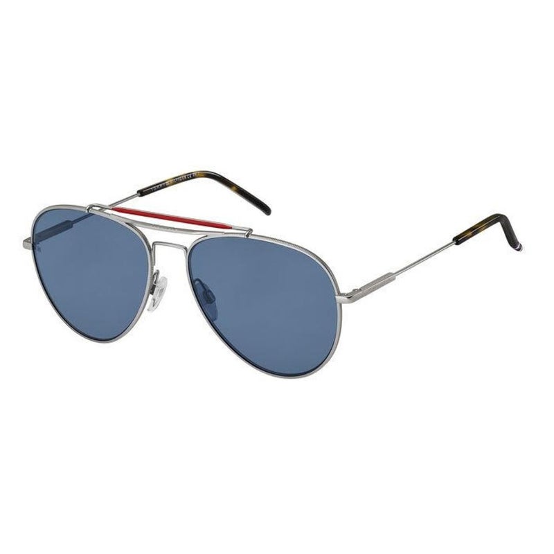 Tommy Hilfiger Men's Sunglasses, Aviator Shape TH1709/S - Blue Avio