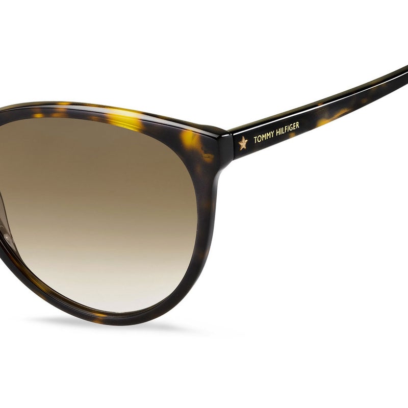 Tommy Hilfiger Woman's Sunglasses, Cat Eye Shape TH1724/S - Brown