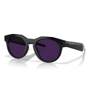 Oakley Meta HSTN Sunglasses, Size 51, Clear/Amethyst Transition - OW8002