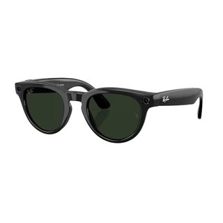 Ray-Ban Meta Headliner Sunglasses, Size 50, Clear/Graphite Green - RW4013