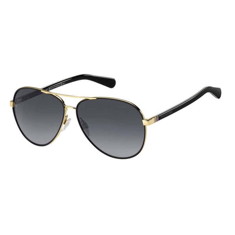 Tommy Hilfiger Woman's Sunglasses, Aviators Shape TH 1766/S - Dark Gray