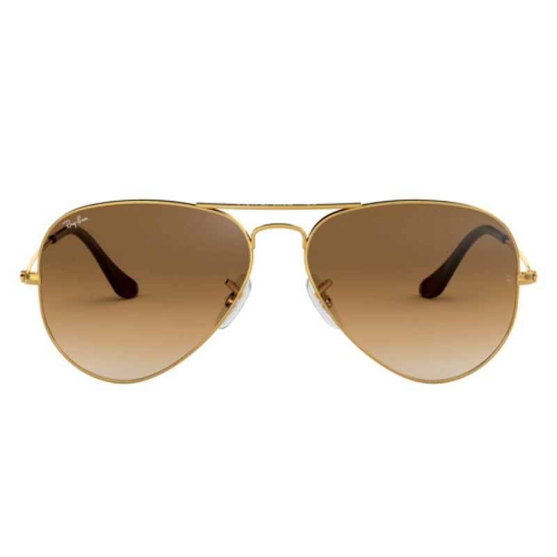 Ray Ban Aviator Gradient Unisex Sunglasses, Pilot Shape, Size 58 - RB3025 001/51