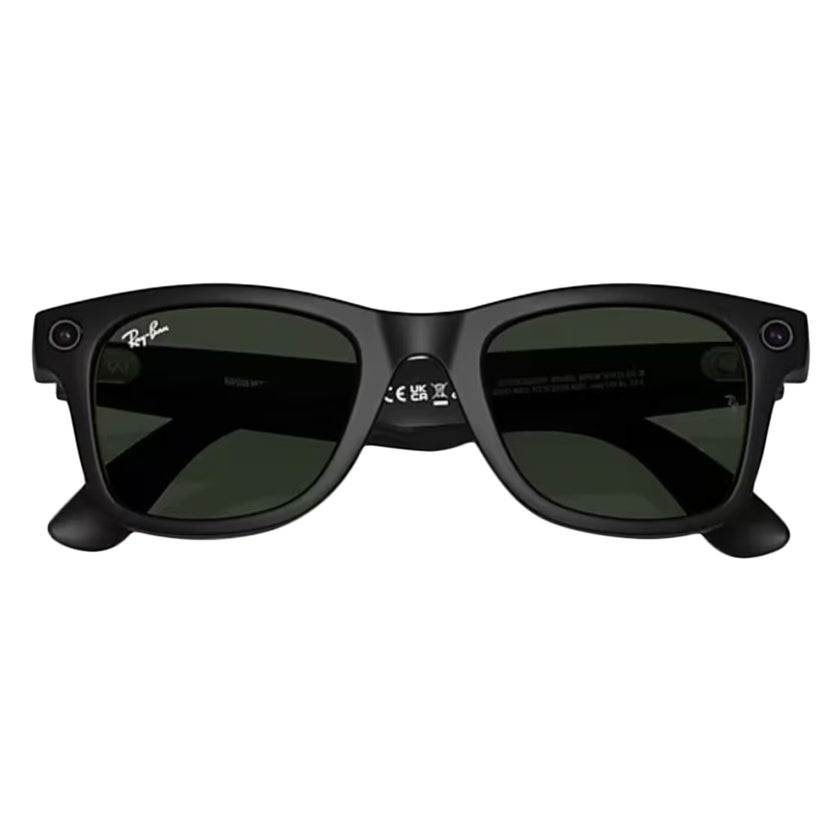 Ray-Ban Meta Wayfarer Gen 1 Sunglasses, RW4006 - Clear/Graphite Green Transition