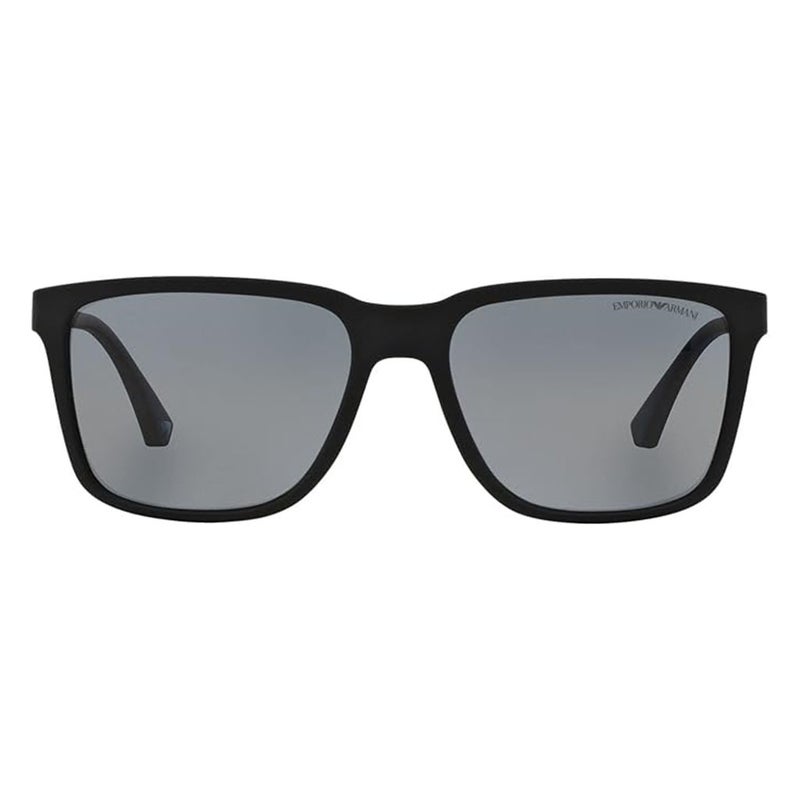 Emporio Armani Men's Sunglasses, Square Shape, Size 56 - 506381 EA4047