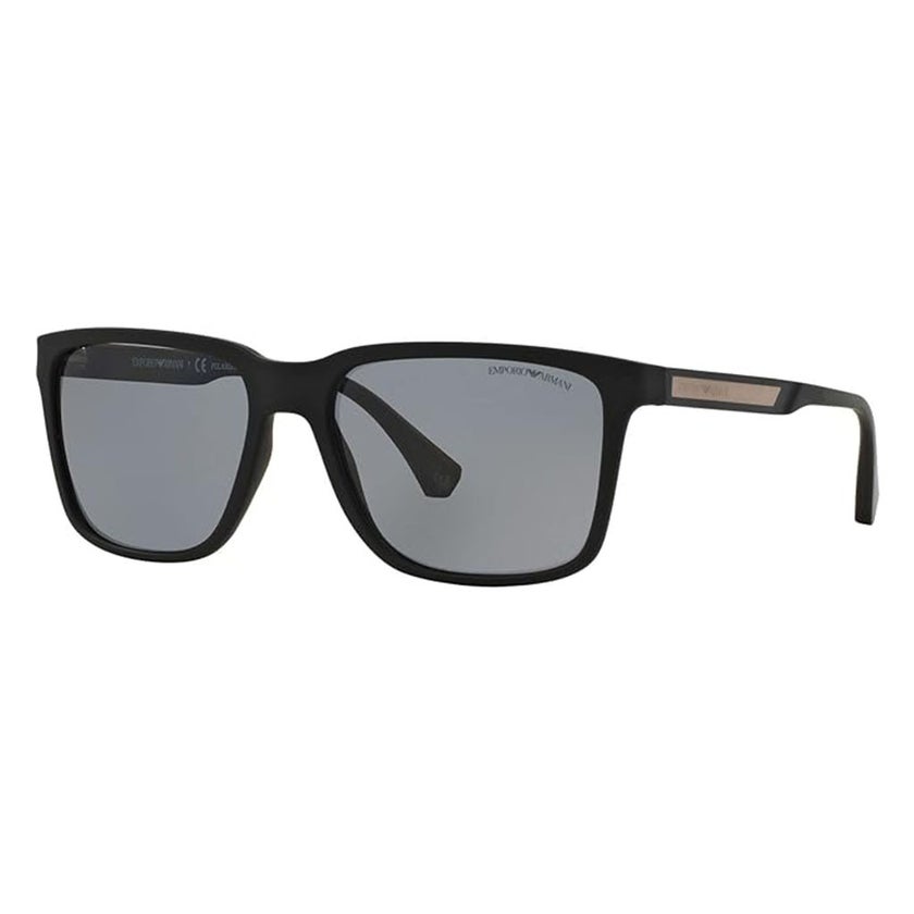 Emporio Armani Men's Sunglasses, Square Shape, Size 56 - 506381-0EA4047