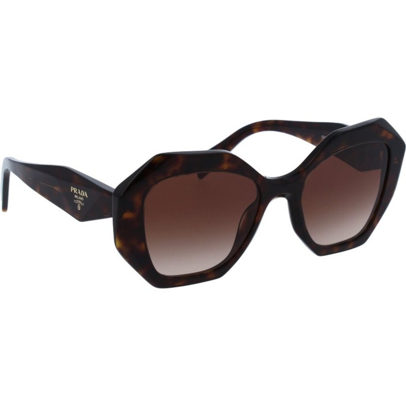 Prada Women's Sunglasses, Round Shape, Size 53 - 2AU6S1 PR 16WS