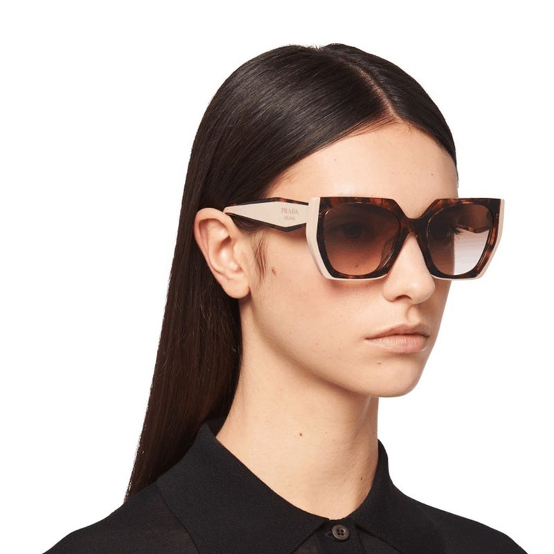 Prada Women's Sunglasses, Square Shape, Size 54 - 01R0A6 PR 15WS
