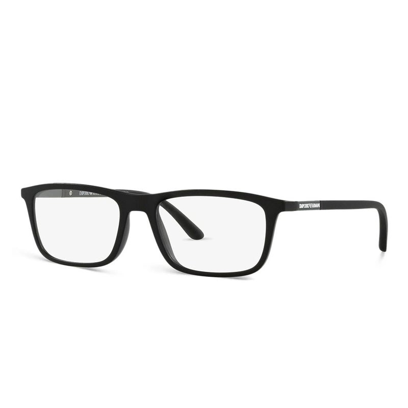 Emporio Armani Men's Sunglasses, Rectangle Shape, Size 55 - 50421W EA4160