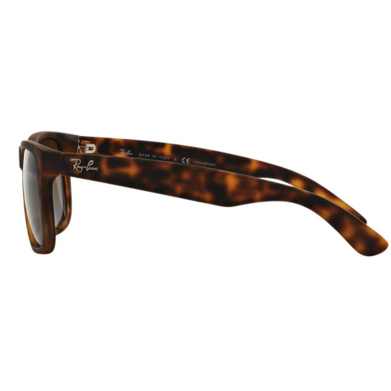 Ray Ban Justin Men's Sunglasses, Square Shape, Size 55 - RB4165 865/T5