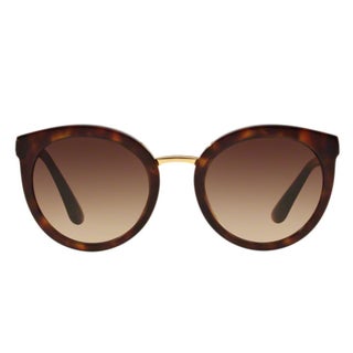 Dolce & Gabbana Women's Sunglasses, Round Shape, Size 52 - DG4268 502/13