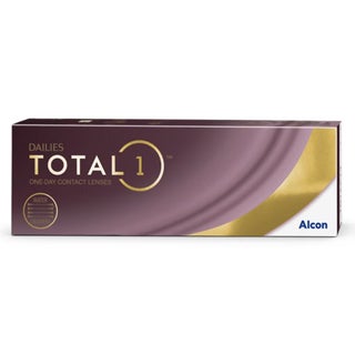 Alcon Dailies Total1 One Day Clear Contact Lenses, Base Curve 8.5, Pack of 30's