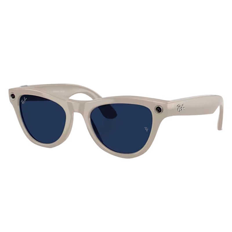 Ray Ban Meta Skyler Sunglasses, RW4006 - Clear/Sapphire Transition 
