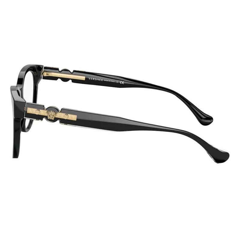 Versace Women's Optical Frame, Cat Eye Shape, Size 53 - GB1 VE3304