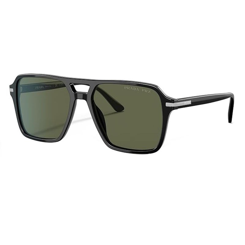 Prada Men's Sunglasses, Square Shape, Size 55 - 1AB03R PR 20YS