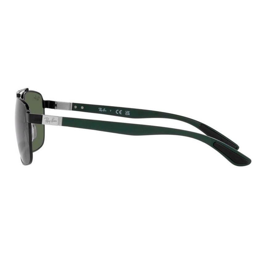 Ray-Ban Men's Sunglasses, Rectangle Shape, Size 59 - RB3701-002/71