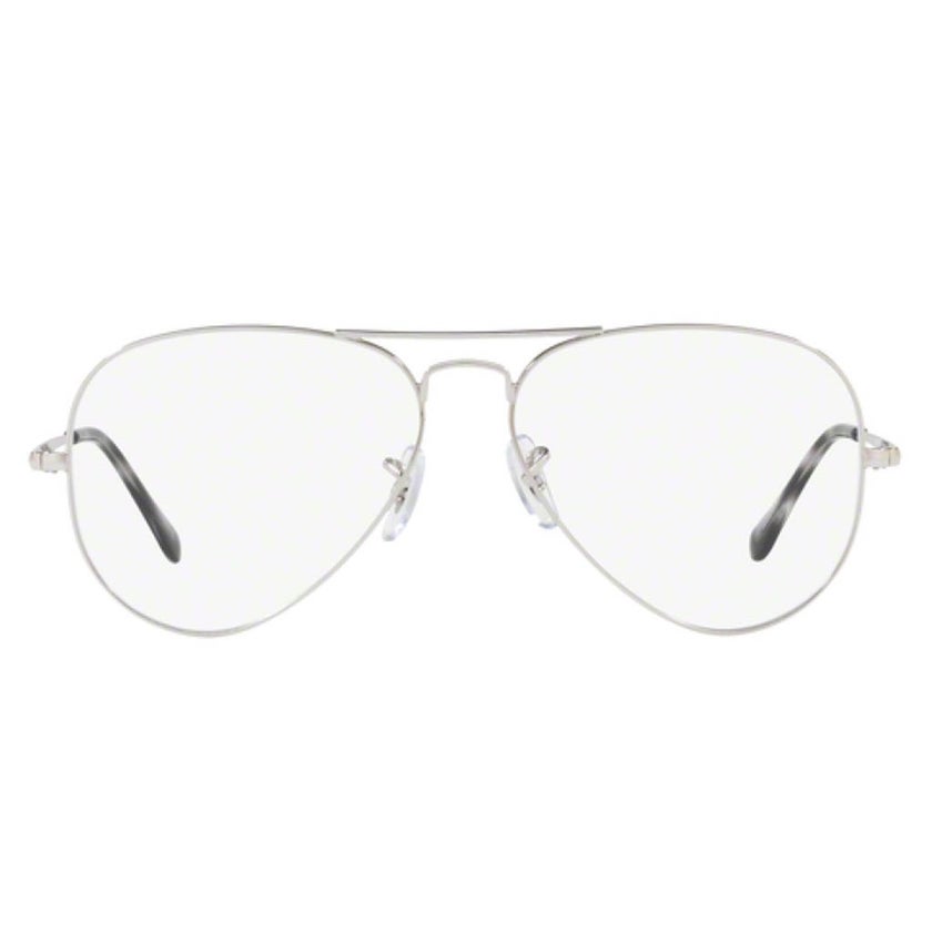 Ray-Ban Unisex Optical Frames, Aviator Shape, Size 58 - 2501 RX6489