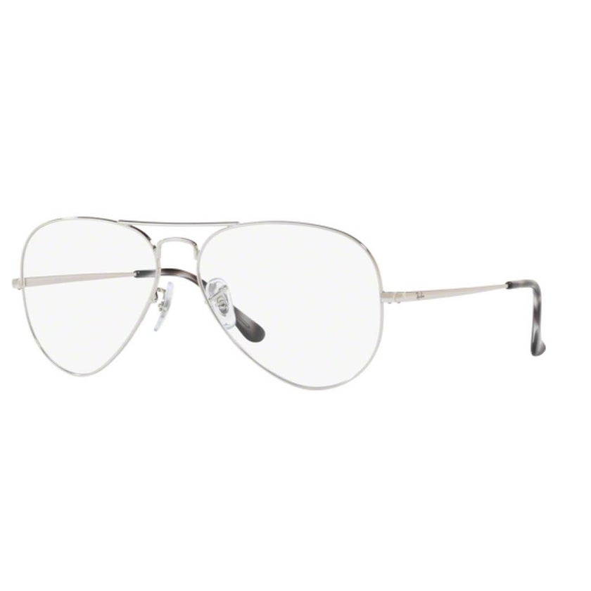 Ray-Ban Unisex Optical Frames, Aviator Shape, Size 58 - 2501 RX6489