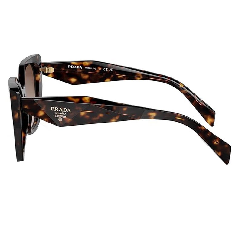 Prada Women's Sunglasses, Butterfly Shape, Size 55 - 2AU6S1 PR 19ZS