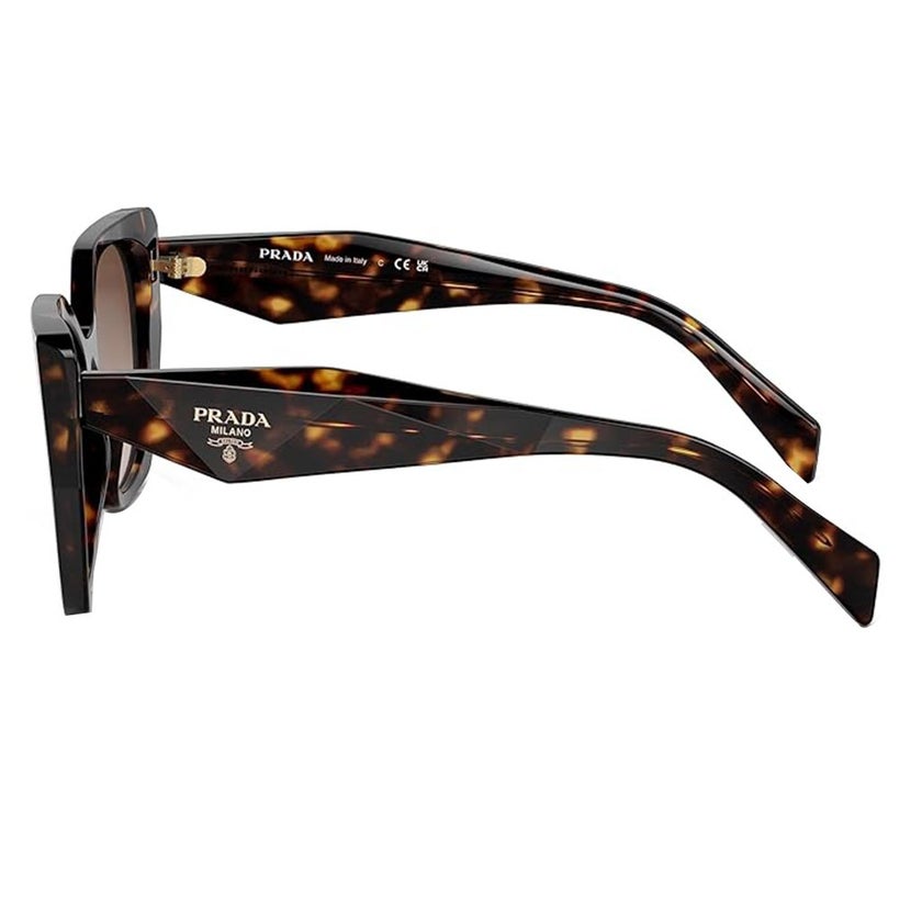 Prada Women's Sunglasses, Cat-Eye Shape, Size 55 - 2AU6S1-PR-19ZS