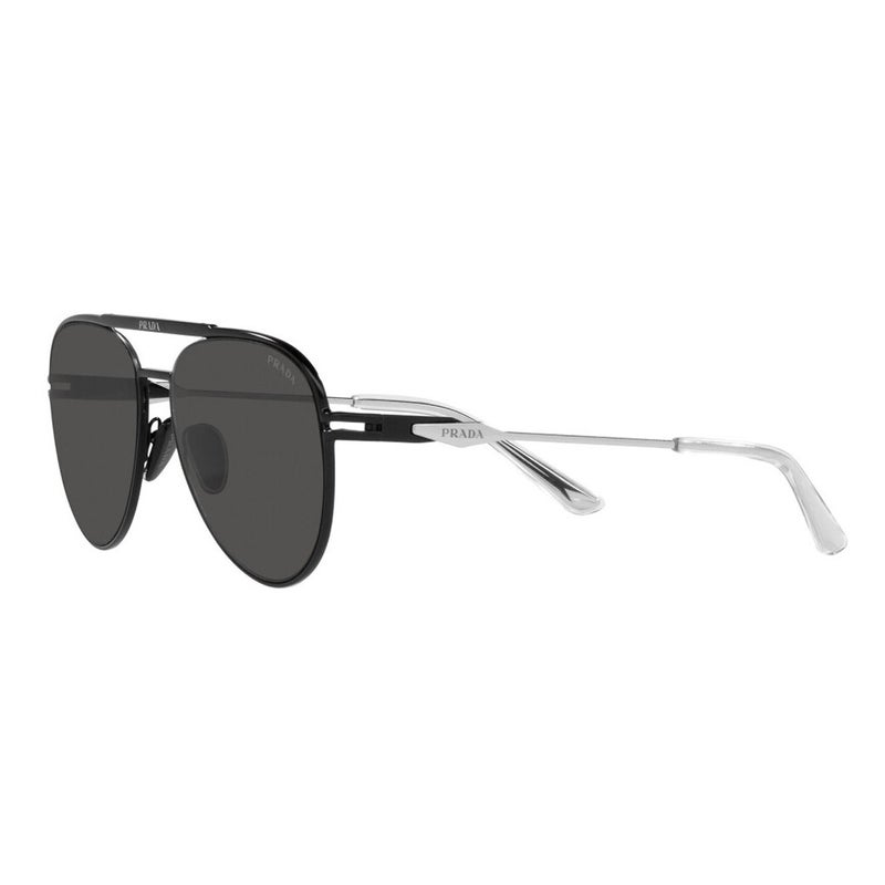 Prada Men's Sunglasses, Pilot Shape, Size 57 - 1BO5S0 PR 54ZS