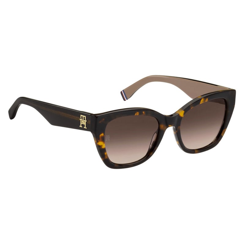 Tommy Hilfiger Woman's Sunglasses, Butterfly Shape TH1980/S - Brown