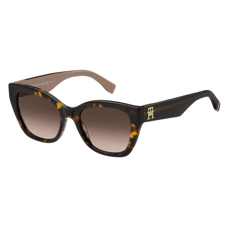 Tommy Hilfiger Woman's Sunglasses, Butterfly Shape TH1980/S - Brown