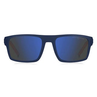 Tommy Hilfiger Men's Sunglasses, Square Shape TH1977/S - Blue