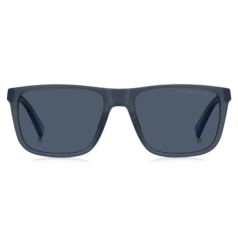 Tommy Hilfiger Men's Sunglasses, Rectangular Shape TH2043/S - Blue