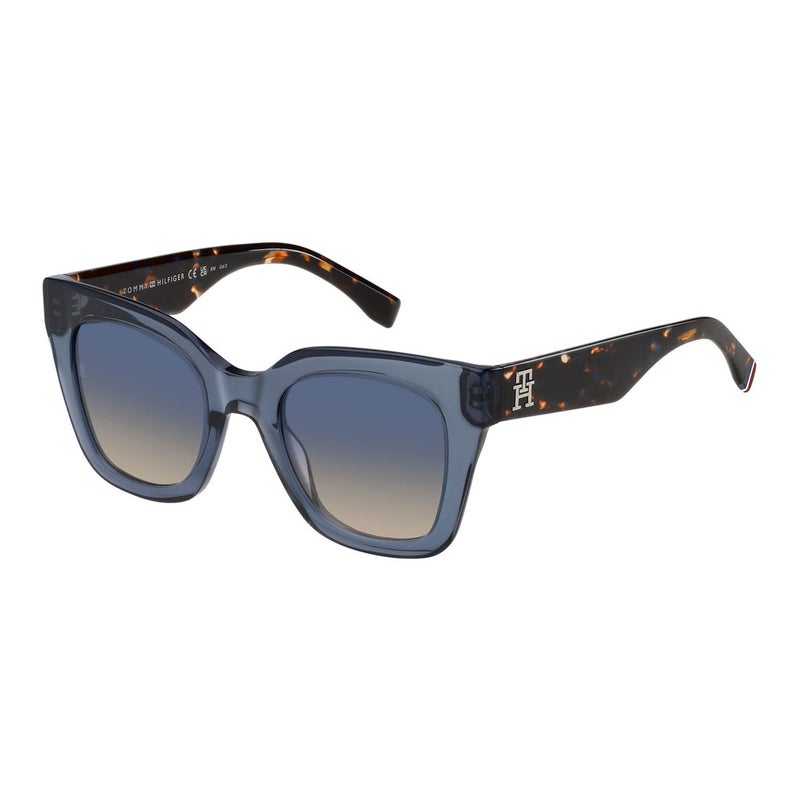 Tommy Hilfiger Woman's Sunglasses, Rectangular Shape TH2051/S - Blue