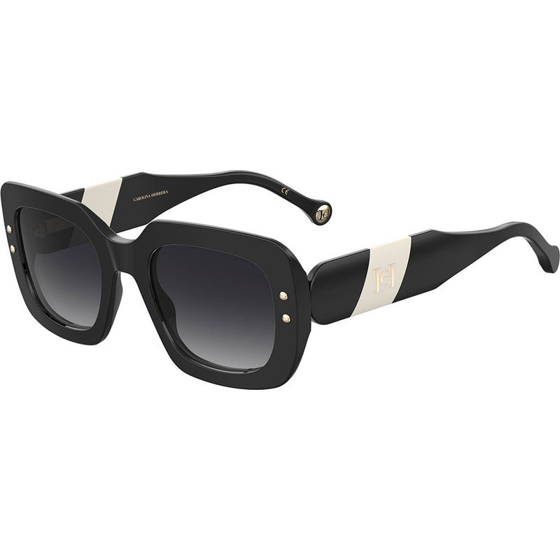 Carolina Herrera Woman's Sunglasses, Square Shape HER0186/S - Black