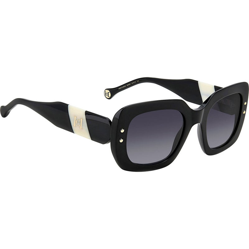 Carolina Herrera Woman's Sunglasses, Square Shape HER0186/S - Black