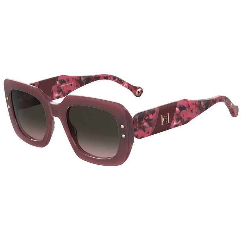Carolina Herrera Woman's Sunglasses, Butterfly Shape HER0186/S - Brown Pink