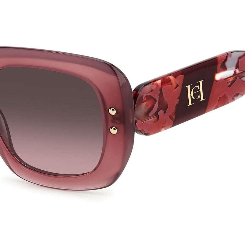 Carolina Herrera Woman's Sunglasses, Butterfly Shape HER0186/S - Brown Pink
