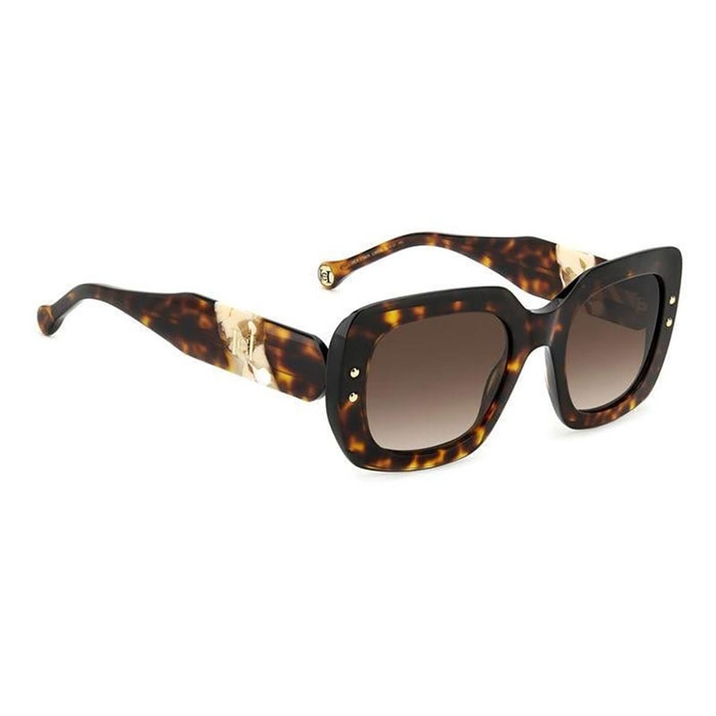 Carolina Herrera Woman's Sunglasses, Square Shape HER0186/S - Marron