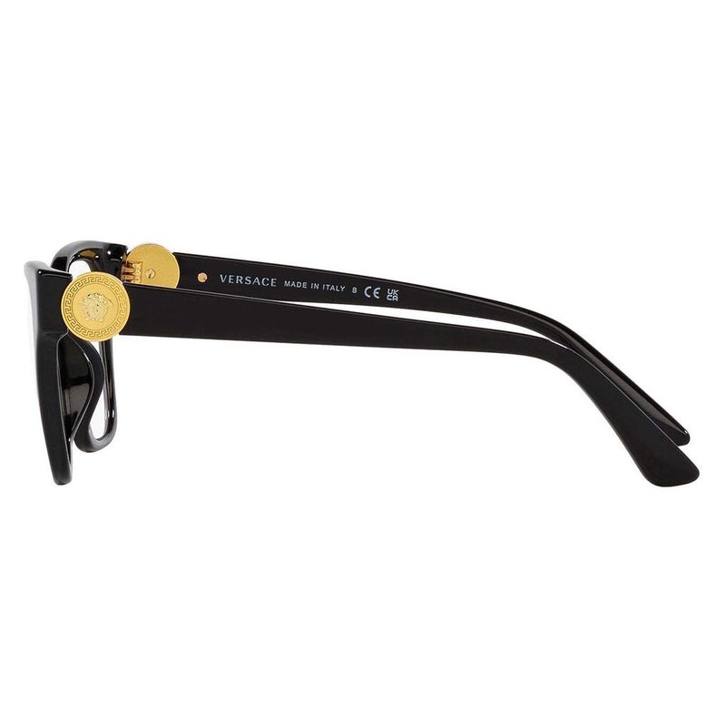 Versace Women's Optical Frame, Square Shape, Size 52 - GB1 VE3341U
